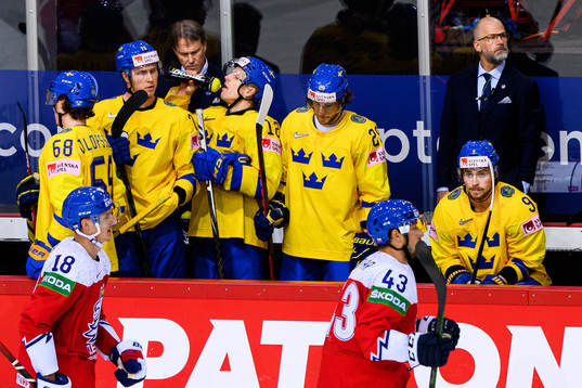 Bläddra bland fler bilder av 2021 IIHF Ice Hockey World Championship, Day 7, Sweden - Czech Republic