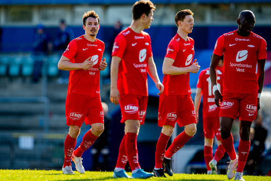 Vegard Forren and Ole Martin Kolskogen of Brann