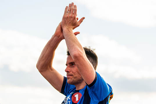 Simen Wangberg of Stabæk celebrates