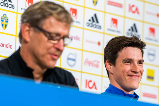 Head coach Markku Kanerva and Sauli Väisänen