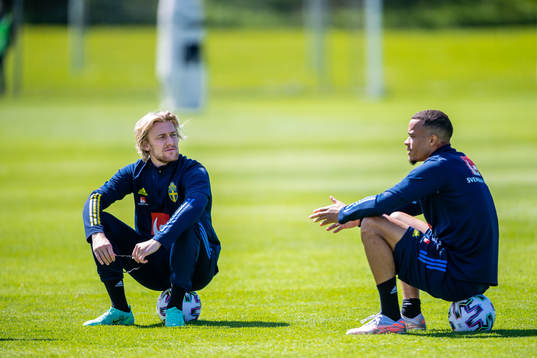 Emil Forsberg and Robin Quaison