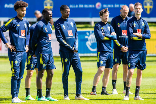 Jens Cajuste, Ken Sema, Emil Forsberg, Gustav Svensson,