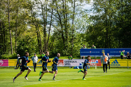Marcus Berg, Mattias Svanberg, Marcus Danielson and Jordan