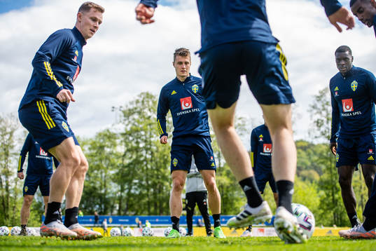 Mattias Svanberg and Emil Krafth