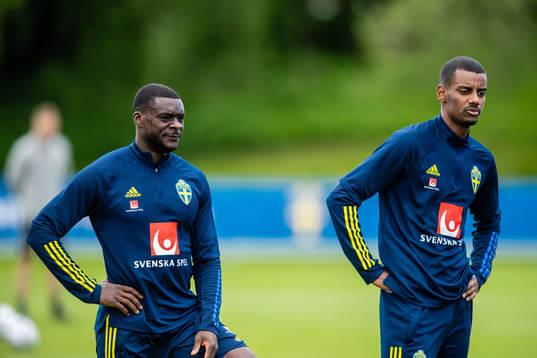 Ken Sema and Alexander Isak