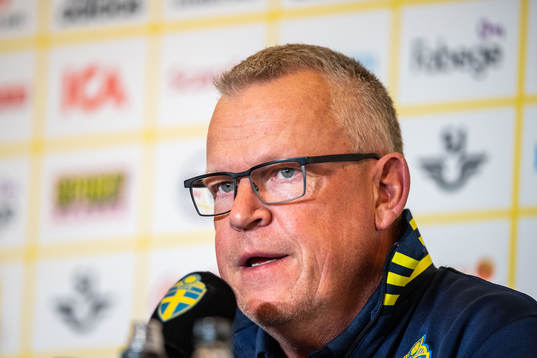 Janne Andersson, head coach of Sweden