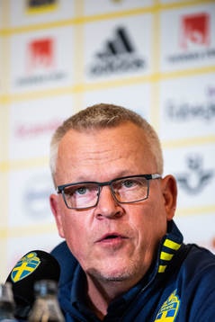 Janne Andersson, head coach of Sweden