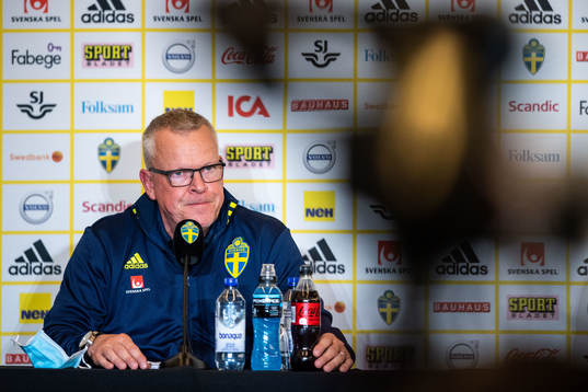 Janne Andersson, head coach of Sweden