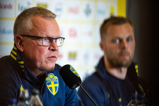 Janne Andersson, head coach of Sweden