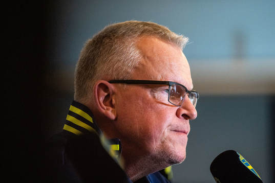 Janne Andersson, head coach of Sweden
