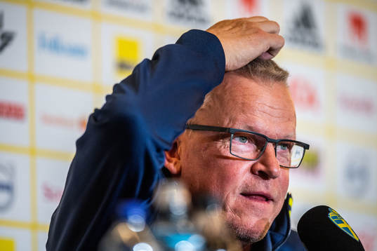 Janne Andersson, head coach of Sweden