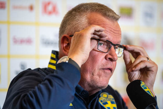 Janne Andersson, head coach of Sweden