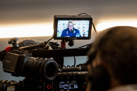 Janne Andersson, head coach of Sweden