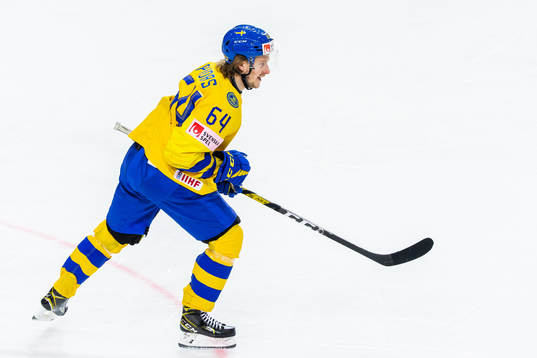 Jonathan Pudas of Sweden celebrates