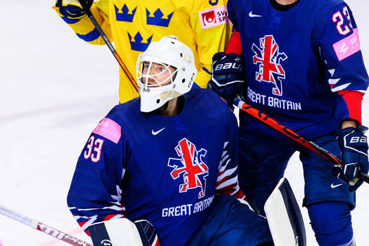 Goalkeeper Ben Bowns of Great Britain