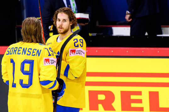 Marcus Sörensen and Mario Kempe of Sweden
