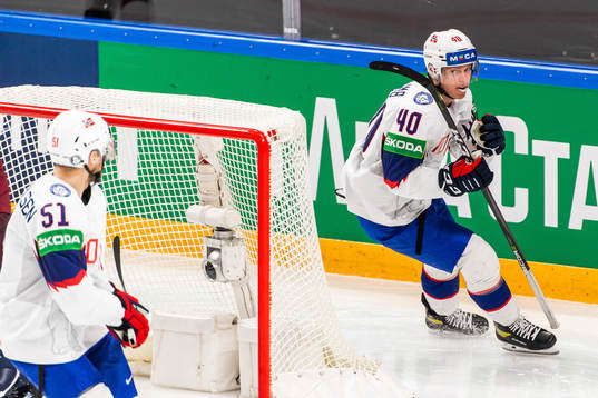 Ken Andre Olimb of Norway celebrates