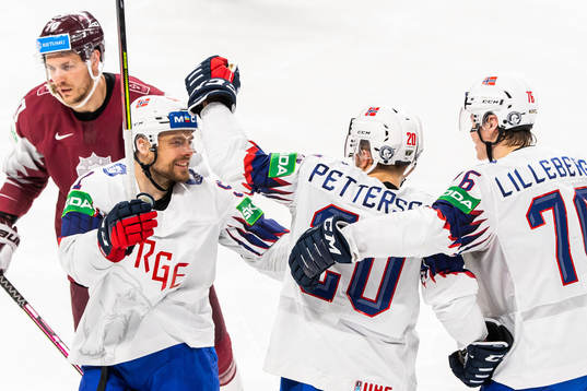 Mats Rosseli Olsen, Emilio Pettersen and Emil Lilleberg of