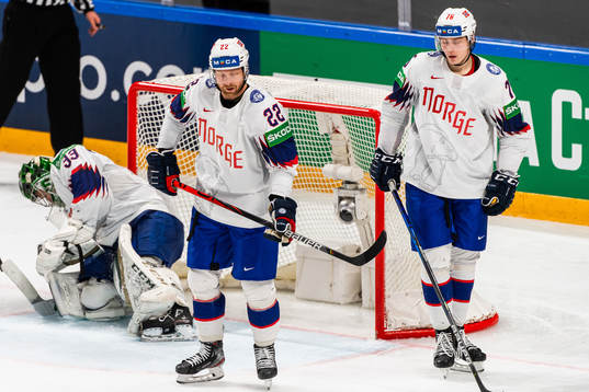 goalkeeper Henrik Haukeland, Martin Røymark and Emil