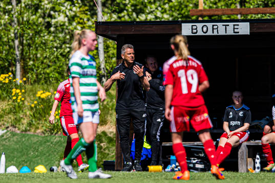 Leif Nordli, head coach of Fart