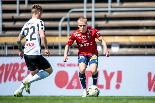 Örgrytes Hampus Dahlqvist mot Landskronas Hampus Ferhm