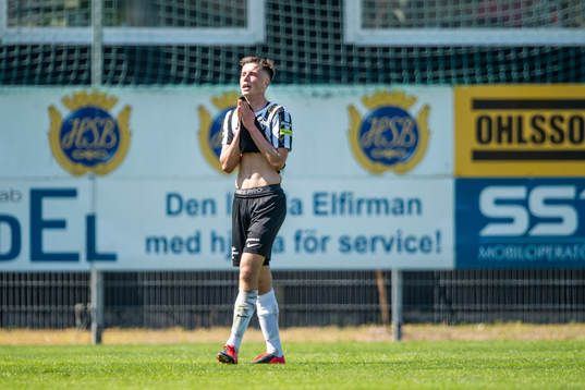 Landskronas Filip Olsson deppar
