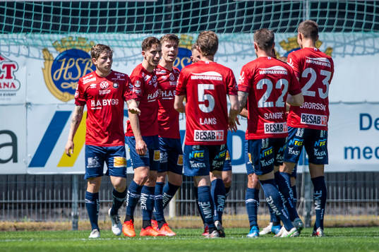 Örgrytes spelare jublar