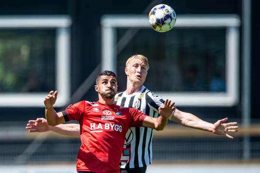 Örgrytes Ailton Jose Almeida mot Landskronas Viktor