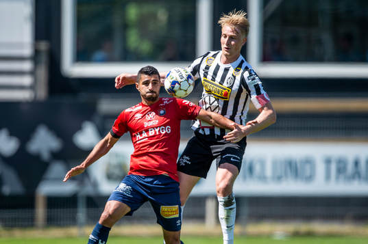 Örgrytes Ailton Jose Almeida mot Landskronas Viktor