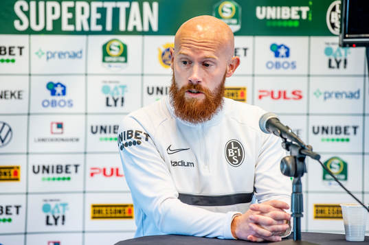 Landskronas assisterande tränare Max Mölder