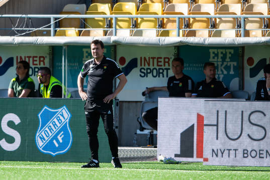 GAIS tränare Stefan Jacobsson
