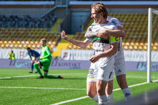 GAIS August Wängberg jublar