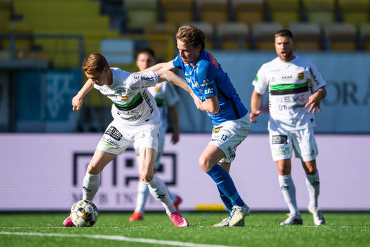 GAIS Julius Lindberg och Norrbys Robin Strömberg