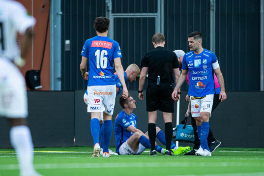 Norrbys Fredrik Lundgren har ont