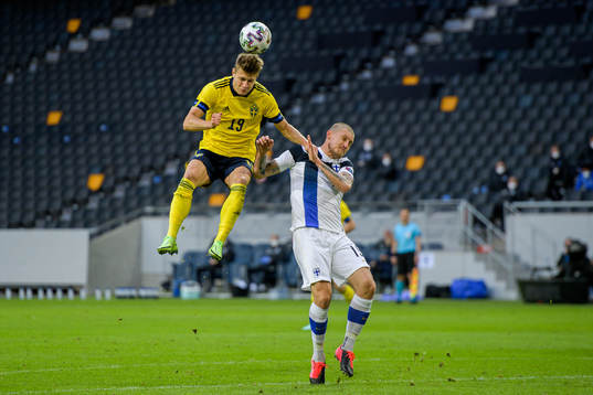 Mattias Svanberg of Sweden and Joni Kauko of Finland