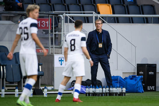 Markku Kanerva, head coach of Finland