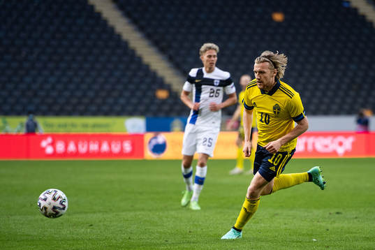 Emil Forsberg of Sweden