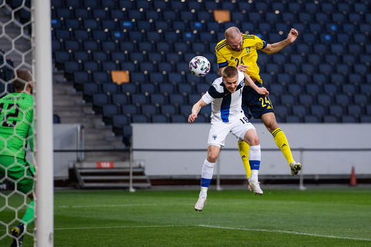 Marcus Danielson of Sweden and Jere Uronen of Finland
