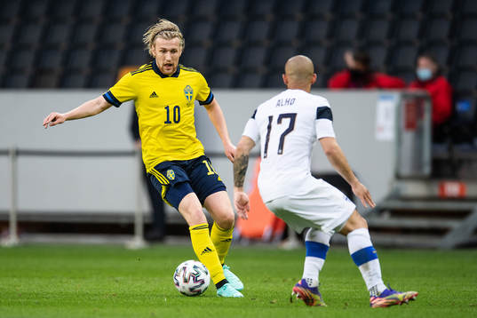 Emil Forsberg of Sweden