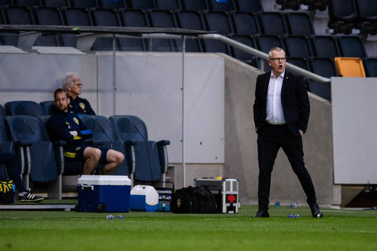 Janne Andersson, head coach of Sweden