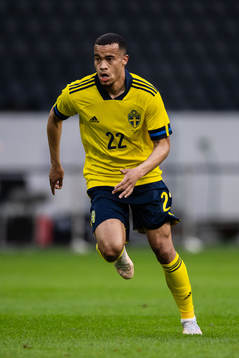 Robin Quaison of Sweden
