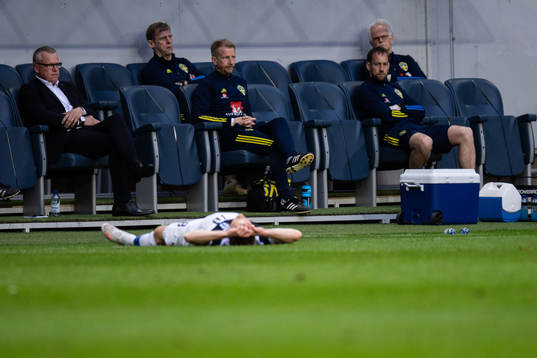 Janne Andersson, head coach of Sweden