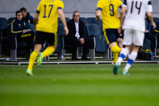Janne Andersson, head coach of Sweden