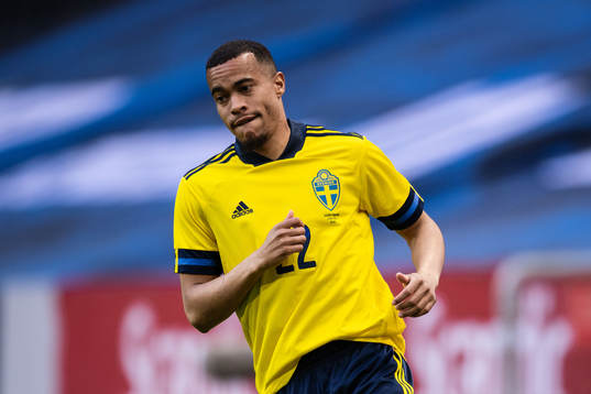 Robin Quaison of Sweden