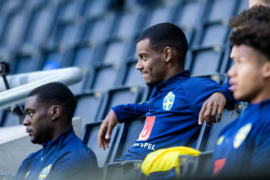 Alexander Isak of Sweden