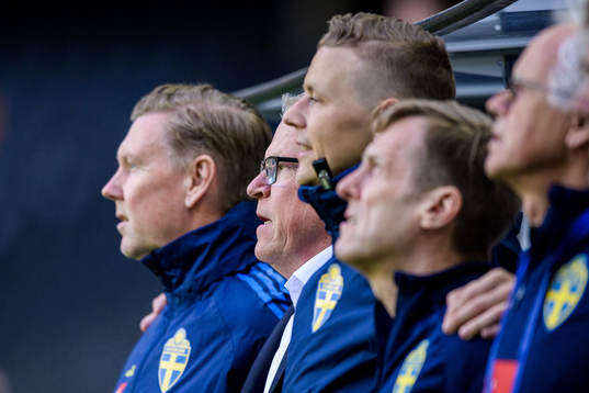 Janne Andersson, head coach of Sweden