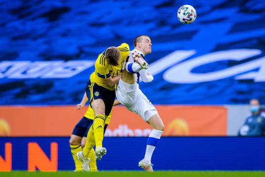 Joakim Nilsson of Sweden and Roope Riski of Finland