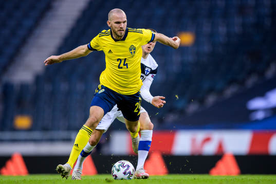 Marcus Danielson of Sweden and Roope Riski of Finland
