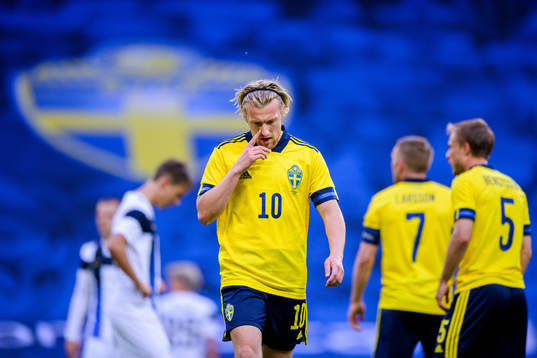 Emil Forsberg of Sweden