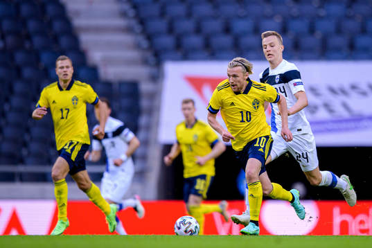 Emil Forsberg of Sweden